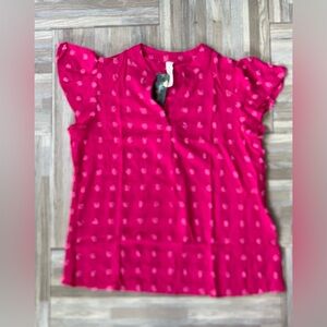 NWT fun artsy top! XL